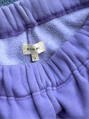 DONNI. Light Lavender Fleece-Lined Joggers
